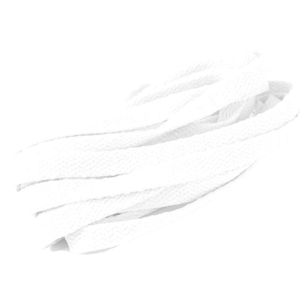 スニーカー スポーツシューズ系 平紐タイプ 靴紐 シューレース 靴ひも 180CM#ホワイト