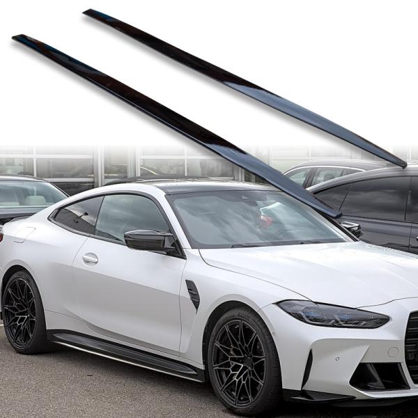 FYRALIP サイドエクステンション スポイラー アンダーフラップ BMW用 M4 G82 G83...