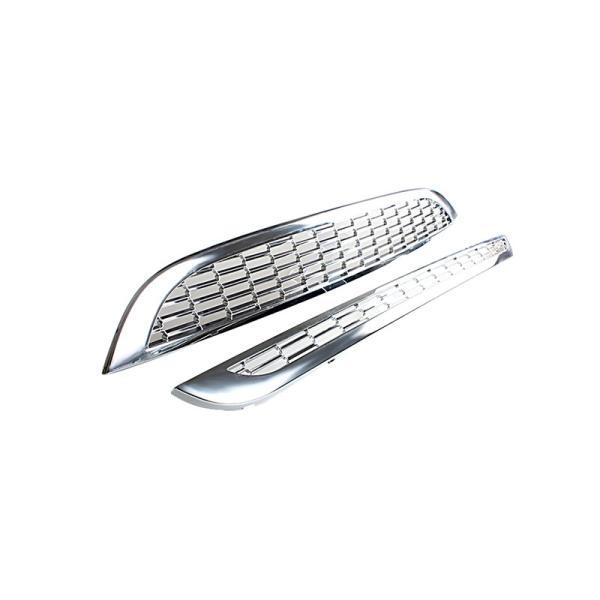 BMW用 ミニクーパー用 R50 R52 R53用 クロームメッキ フロントグリル Mini Coo...