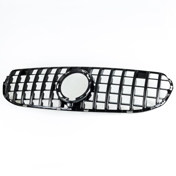 メルセデスベンツ用 GLCクラス X253用 2020 後期 ブラック GTスタイル フロントグリル