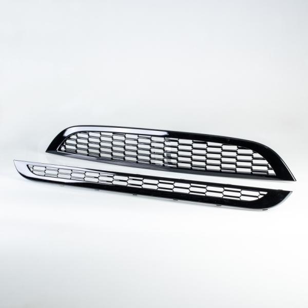 ミニ用 クーパーS ONE ワン R50 R52 R53 光沢グロスブラック Jスタイル メッシュフ...