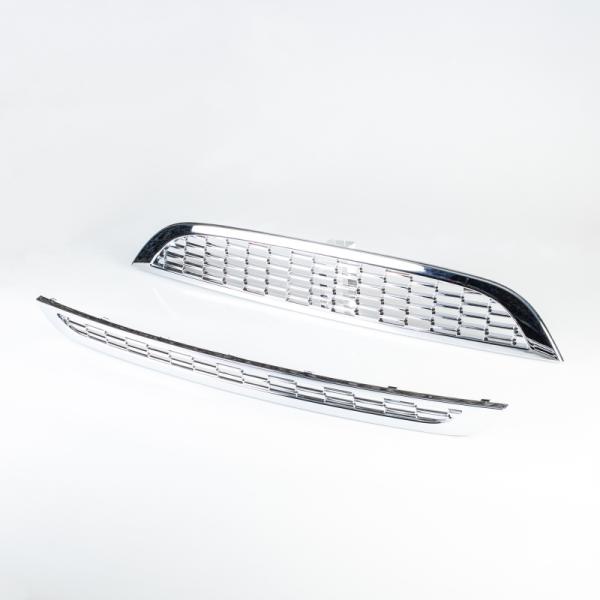 ミニ用 クーパーS ONE ワン R50 R52 R53 クロームメッキ Jスタイル メッシュフロン...