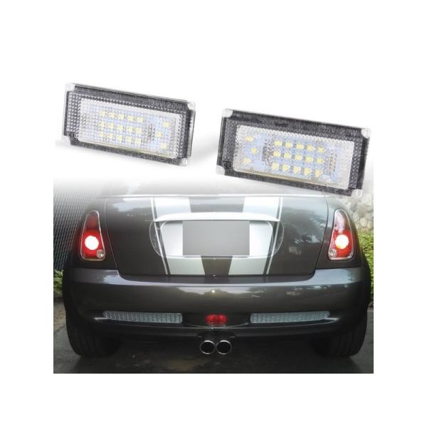 BMW用 Mini Cooper用 R50 R52 R53 LED 36連ナンバー灯 ライセンスラン...