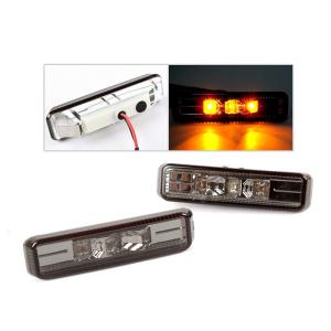 BMW用 E30 M3 E32 E34 E36前期 クリアLED 3連サイドマーカー サイド