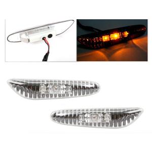 BMW用 E30 M3 E32 E34 E36前期 クリアLED 3連サイドマーカー サイド