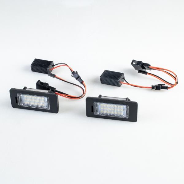 Audi用 A4 S4 B8 A5 S5 Q5 VW用 パサート R36LED 48連ナンバー灯 ラ...