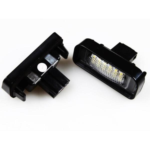 ベンツ用 W220 LED 36連ナンバー灯 Sクラス 1999-2005年 ライセンスランプ メル...