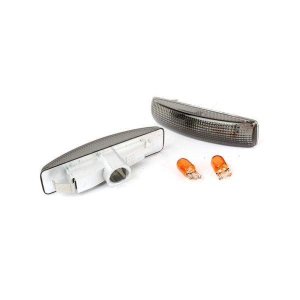 Range Rover用 Sport LR3 スモークレンズ バルブ式 サイドマーカー サイドウイン...