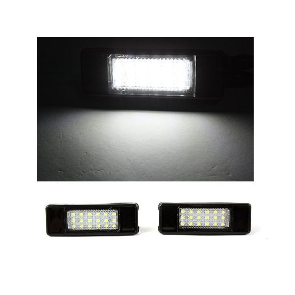 プジョー用 308 508 シトロエン用 C3 C4 LED ナンバー灯 ライセンスランプ キャンセ...