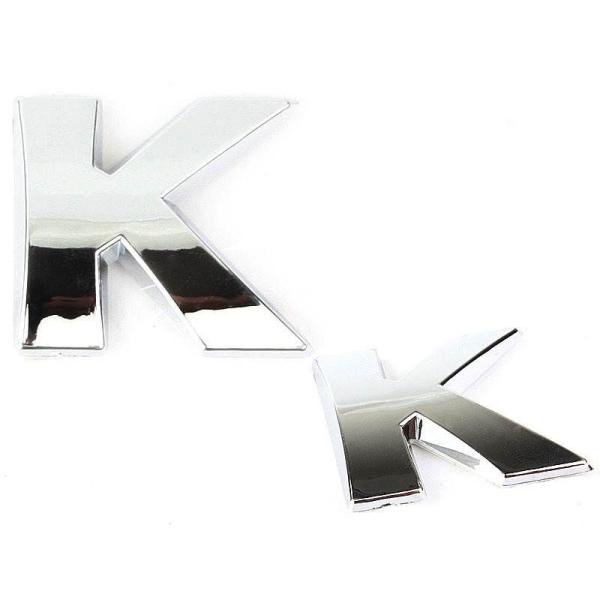 キラキラ 光る 3D立体 めっき 英字 アルファベットエンブレム ステッカー カー バイク シルバー...