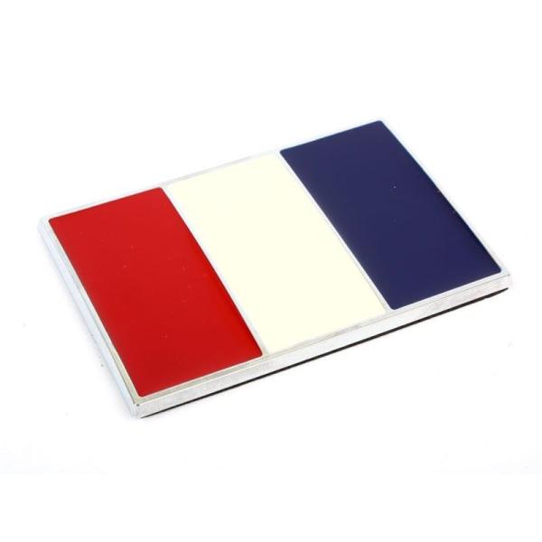 立体世界国旗 ステッカー 車用 バイク#フランス