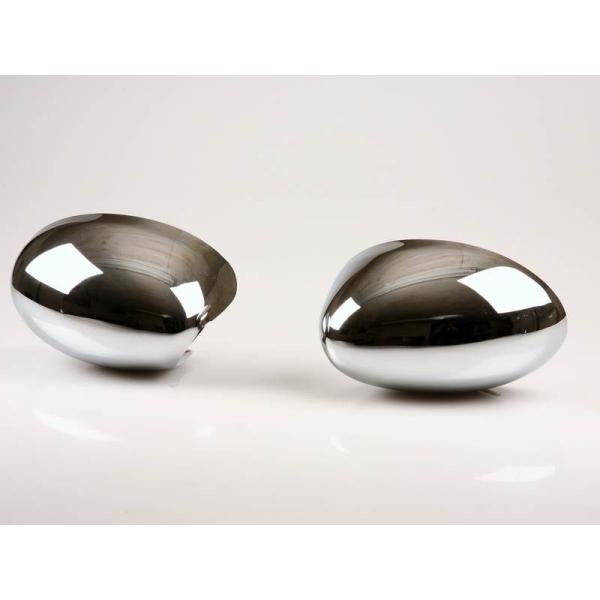 BMW用 Mini Cooper用 R50 R52 R53 クロームメッキドアミラーカバー ミニクー...