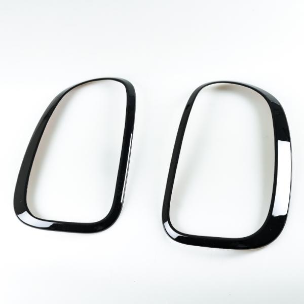 ミニクーパー用 R60用 2010-2016 光沢グロスブラック テールランプリム リアランプリム ...