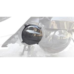 ヤマハ用 マジェスティS S-MAX XC155型 リアルカーボン フロント