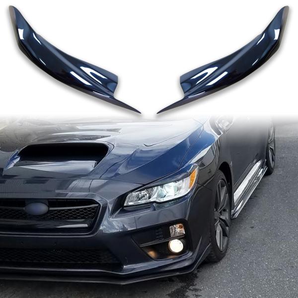 純正色塗装 スバル用 WRX STI S4用 VA型 ヘッドランプカバー アイライン 2014-20...