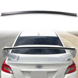 エアロパーツ 未塗装のスバルWRX STIガーニーフラップSTIトップ