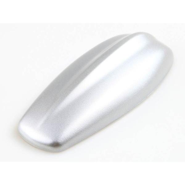 汎用タイプ ジャガー用 ルック 塗装済みダミーアンテナ シルバー シャークフィン