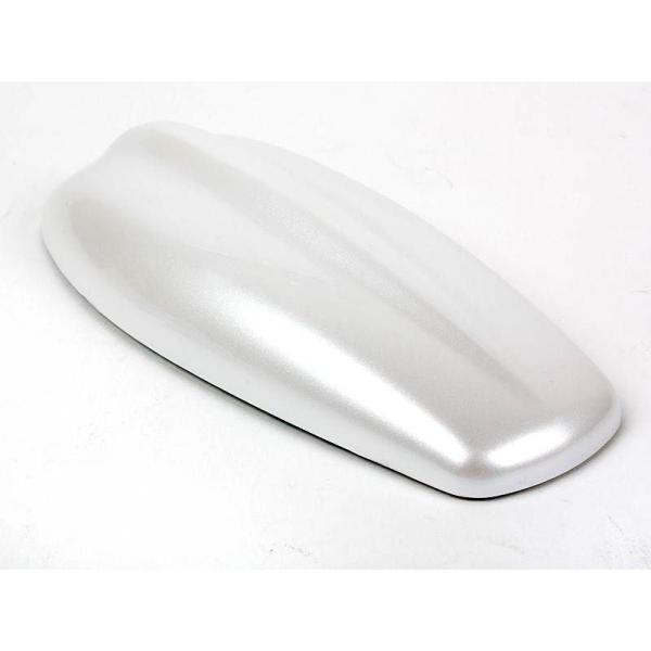 汎用タイプ ジャガー用 ルック 塗装済みダミーアンテナ ホワイト シャークフィン