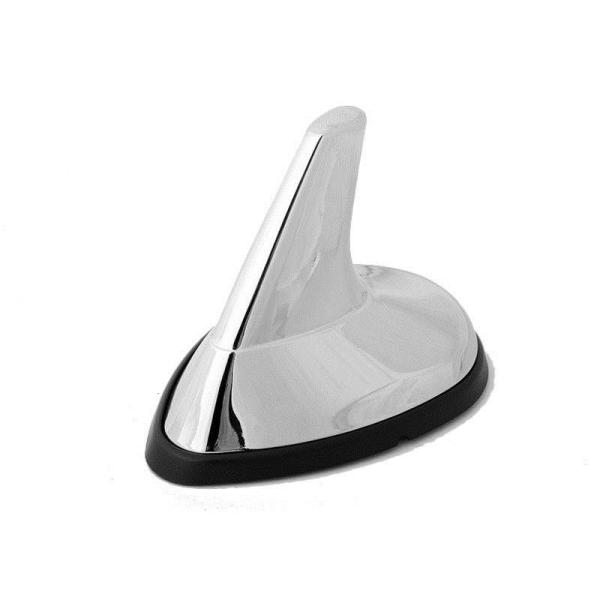 クロームメッキ クロムメッキ SAAB用サーブ用 ルック ダミーシャークアンテナ