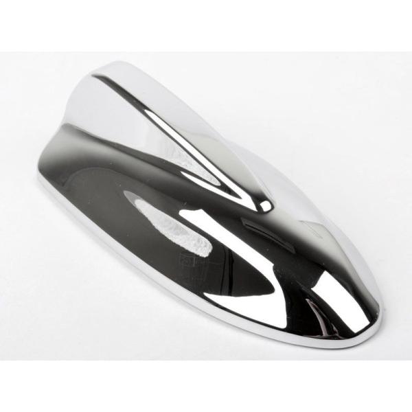 汎用 Volvo用 C30 ダミーアンテナ メッキ一体感 車飾り 銀