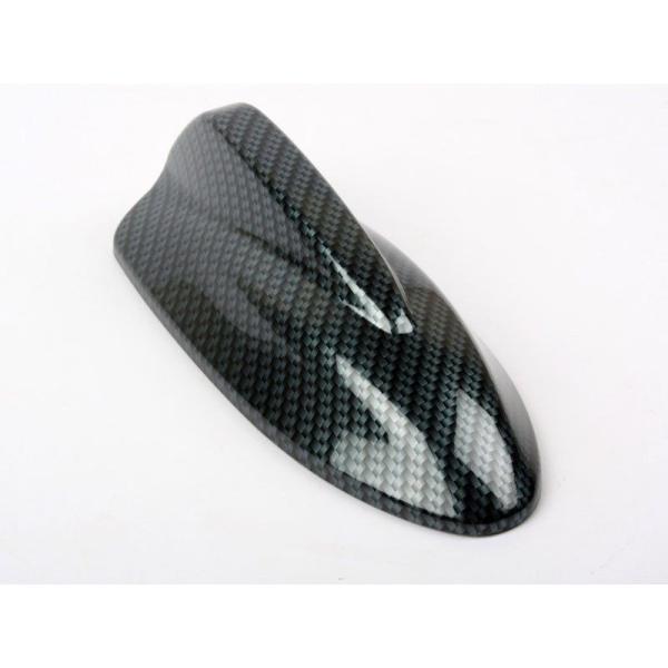 汎用 Volvo用 C30 ダミーアンテナ メッキ一体感 車飾り カーボン繊維