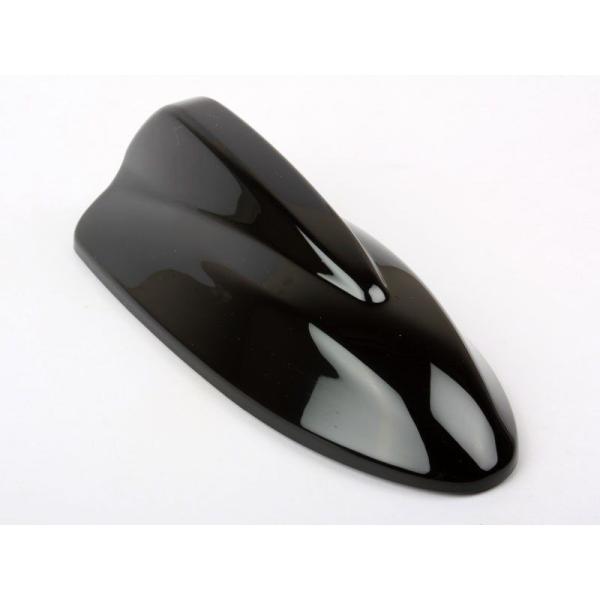 汎用 Volvo用 C30 ダミーアンテナ メッキ一体感 車飾り 黒