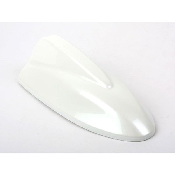 汎用 Volvo用 C30 ダミーアンテナ メッキ一体感 車飾り 白