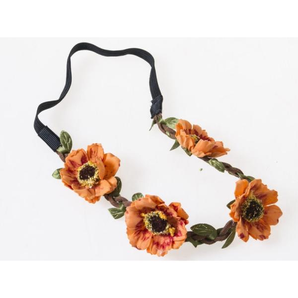 花冠 ヘアバンド フラワー 造花アクセサリー ウェディング イベント 撮影 コスプレなど TYPE....