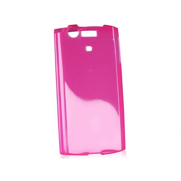 NEC MEDIAS N-04C用TPUソフトケース#ローズ