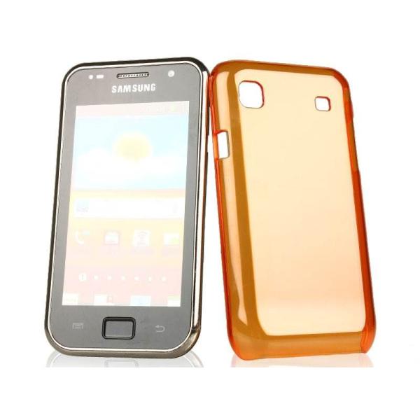 Galaxy S SC-02Bプラスチックハードケース#クリアオレンジ