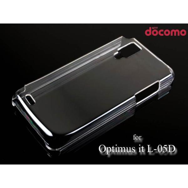 LG OPTIMUS IT L-05Dプラスチックケース#クリア