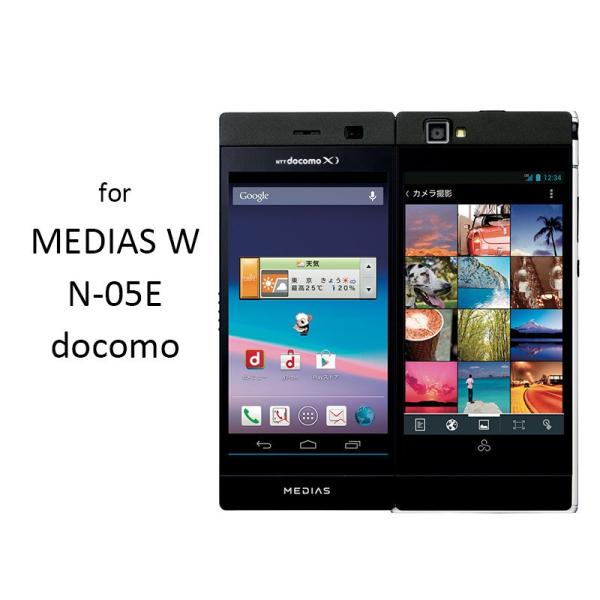 NTT DOCOMO NEC MEDIAS W N-05E液晶保護フィルム#クリアタイプ