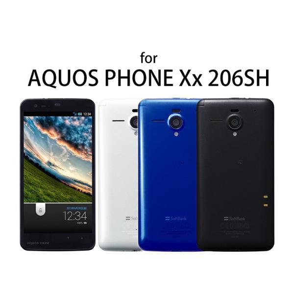 SHARP AQUOS PHONE XX 206SH専用スマートフォン液晶保護シート#クリアタイプ