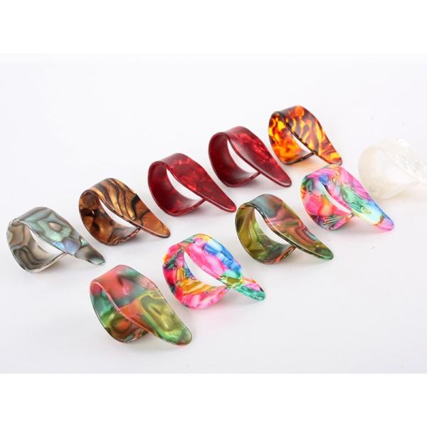 ギターセルロイドサムピック10枚セット