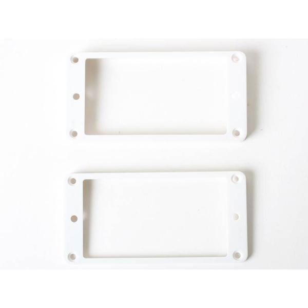 エレキギターレスポールタイプ ハムバッカーピックアップエスカッション アーチトップ2セット#ホワイト