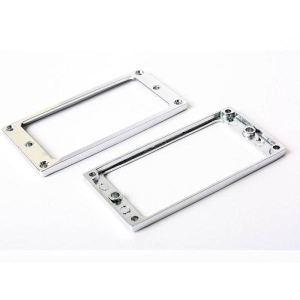 エレキギターハムバッカーピックアップ用エスカッション フラットトップ用 厚さ5MM横86MM縦45....