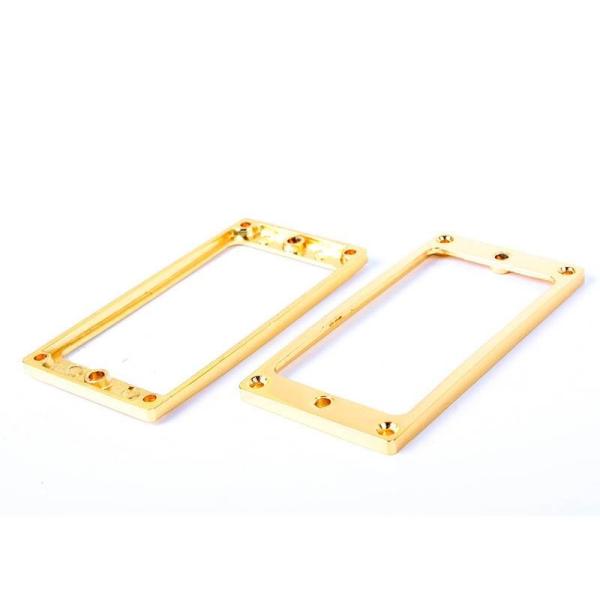 エレキギターハムバッカーピックアップ用エスカッション フラットトップ用 厚さ5MM横86MM縦45....