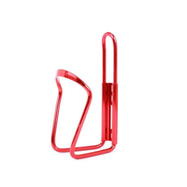 アルミ合金製 自転車 水筒 ドリンクホルダー レッド ペットボトル