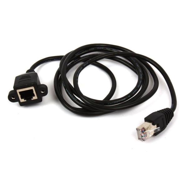 LAN ケーブル ネット 延長 コネクター 150cm ねじ穴あり