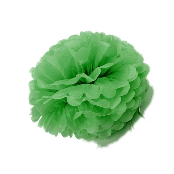 5個組 35cm ペーパーボール フラワー ポンポン パーティー#草色