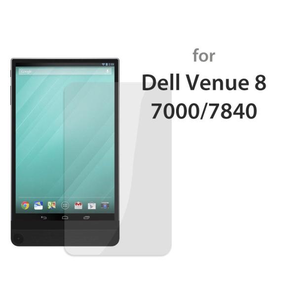 Dell Venue 8 7000 7840 透明強化ガラスフィルム 前面 ハードシート