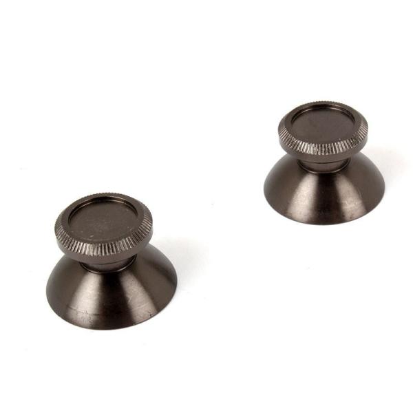 金属製 PS4 XBOX ONE兼用 コントローラー用交換アナログスティック#ブラック