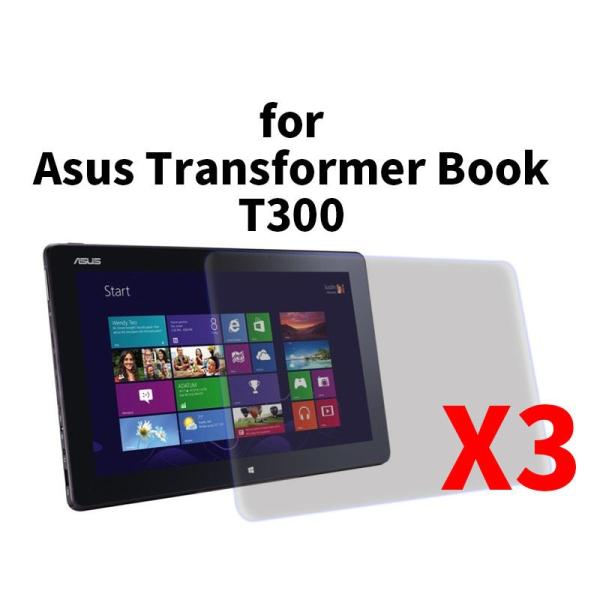 Asus Transformer Book T300専用 前面フィルム 低反射 液晶保護シート 3枚