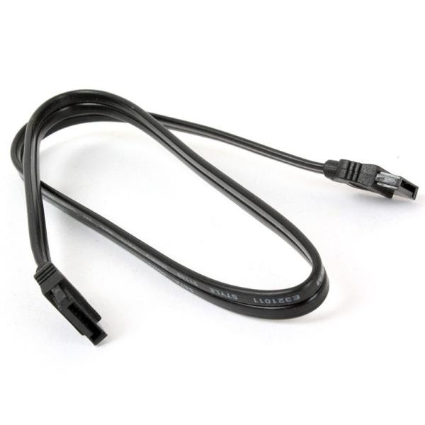 SATA3.0 ケーブルI型-I型 転送速度SATA 6Gb s#黒