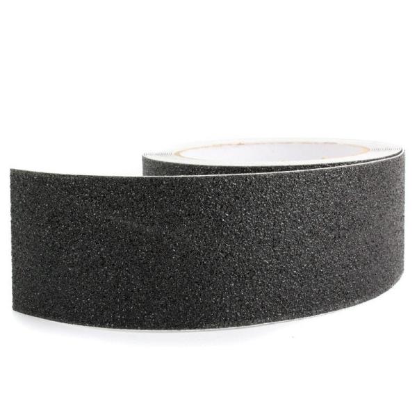 高い耐久性 階段用滑り止め ロールテープ 5.0CM×5M#黒色