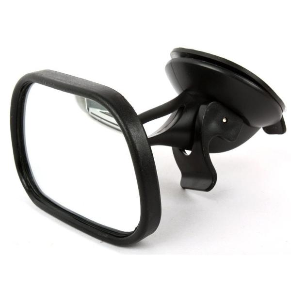 自動車 調節可能 インサイドミラー ベビービューミラー チャイルドミラー#黒