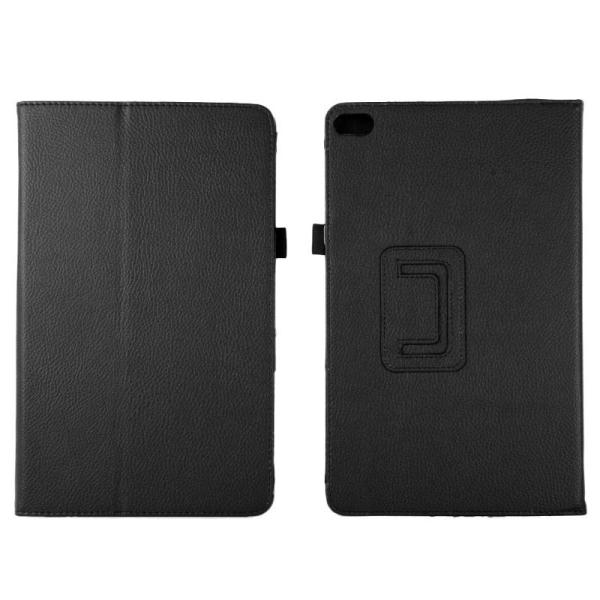 Huawei MediaPad T2 10.0 Pro レイシPUレザー風 スタンドケース#ブラック