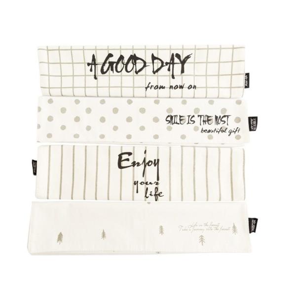 キッチン雑貨 シンプル 四角形 コットン製 ランチョンマット#ドット柄 SMILE is~