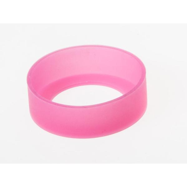 生活雑貨 お手持ち 滑り止め シリコン製 保温水筒 マグボトル 保護カバー 6cm#ローズ