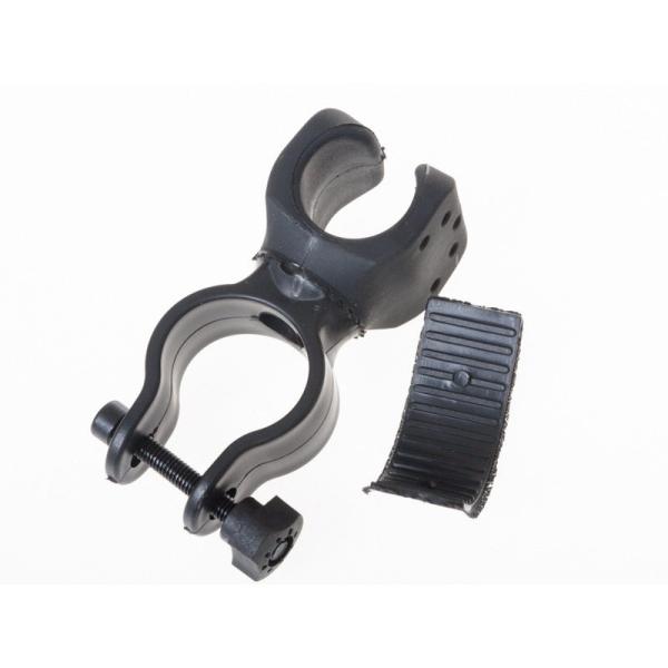 サイクル 自転車用アクセサリー 懐中電灯ブラケットホルダー 固定器具#回転タイプ